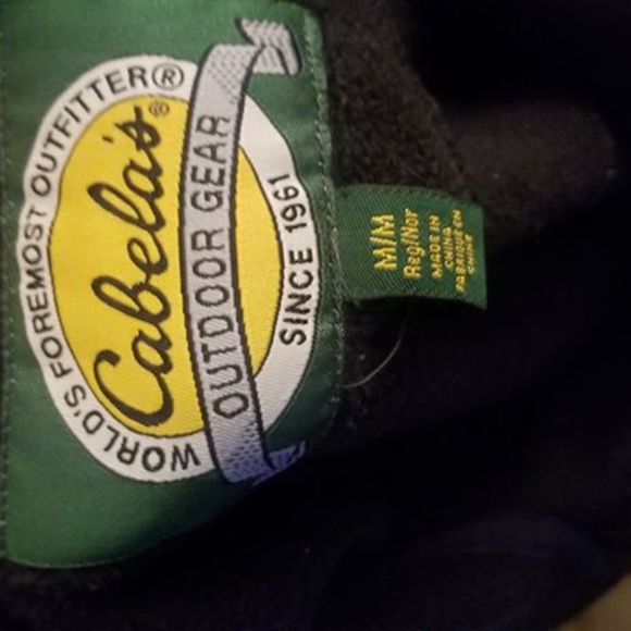 Cabela's Winter Wear Performance Zipup Vest Sz Med - Picture 5 of 5